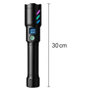 Torcia professionale con fascio regolabile per lunga distanza