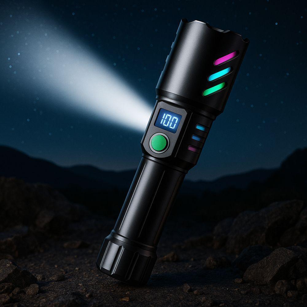  torcia professionale con fascio regolabile per lunga distanza - foto 4