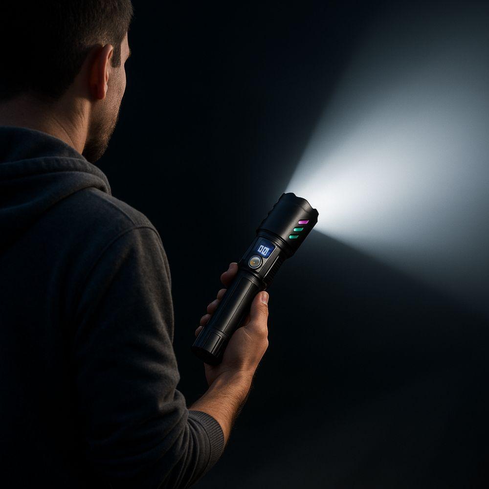  torcia professionale con fascio regolabile per lunga distanza - foto 5