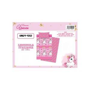 Completo letto 3 pezzi - unicorno