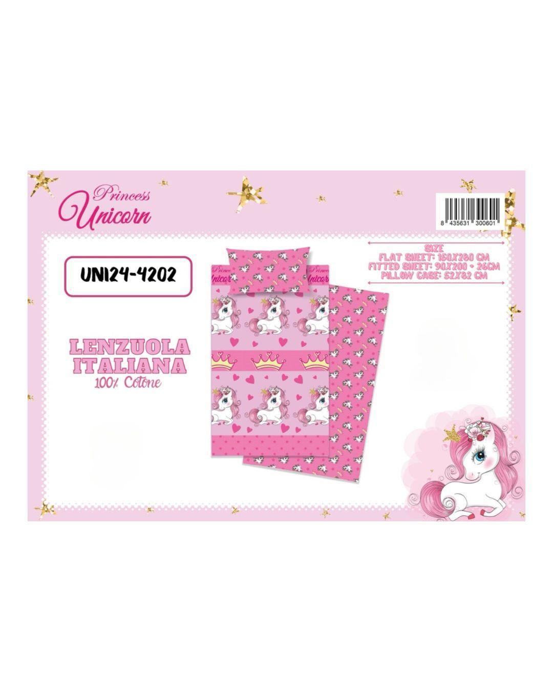 disney completo letto 3 pezzi - unicorno - foto 2