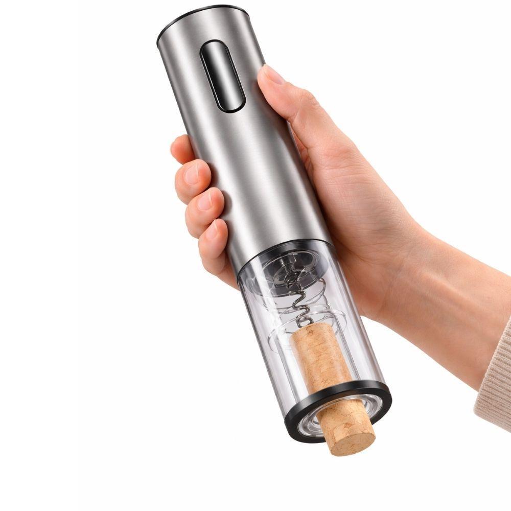  cavatappi elettrico automatico in acciaio inox con apertura rapida e design elegante - foto 4