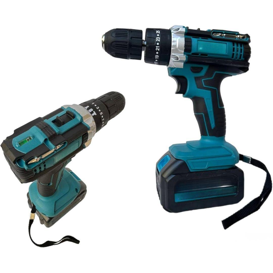  kit smerigliatrice, avvitatore, trapano, avvitatore a impulsi a batteria - 4in1 - foto 4