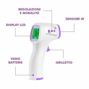Termometro digitale a infrarossi - ad801