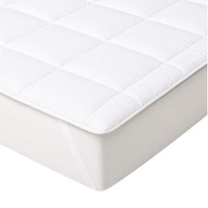 Topper matrimoniale traspirante con elastici