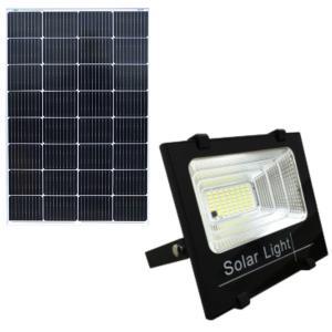 Faro led con pannello solare 600w