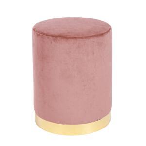 Pouf  rosa antico