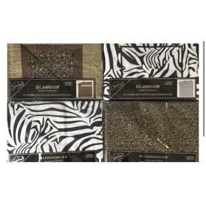 Lenzuolo completo letto matrimoniale animalier