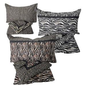 Lenzuolo completo letto matrimoniale animalier