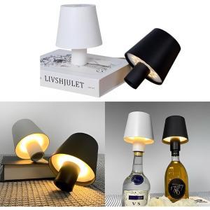 Lampade touch per bottiglia nero