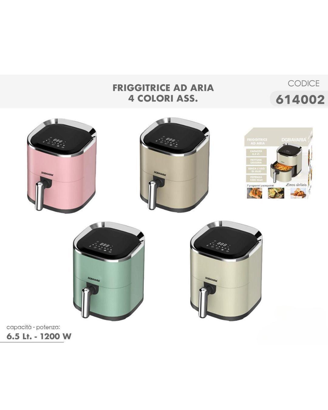 dgbavaria friggitrice ad aria 6,5l panna - foto 1
