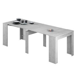 Consolle allungabile ofelia 90x50x76h cm cemento