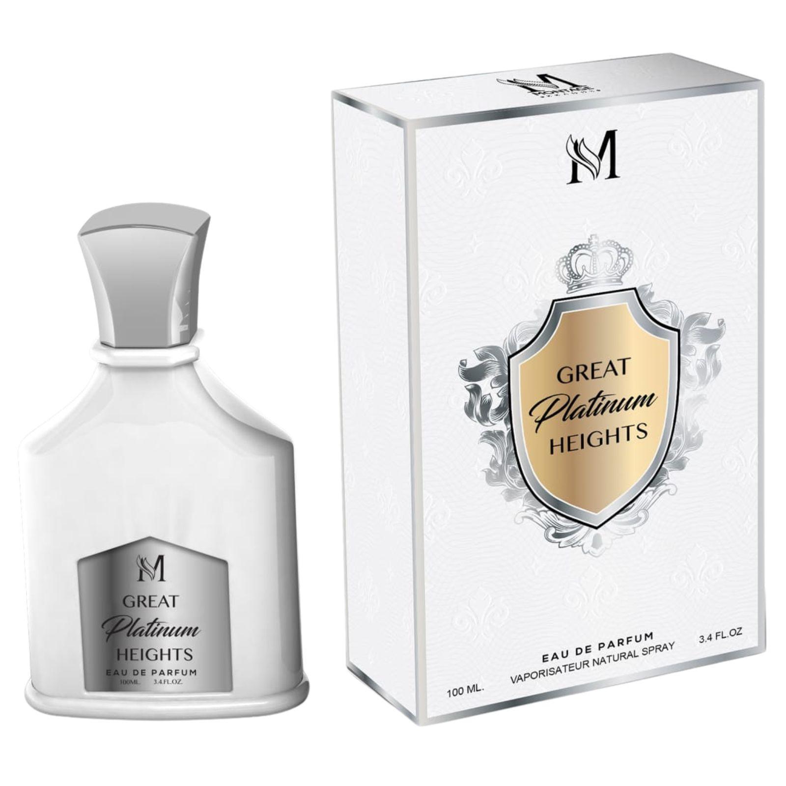  profumo da uomo great platinum heights – eau de parfum 100ml - foto 1