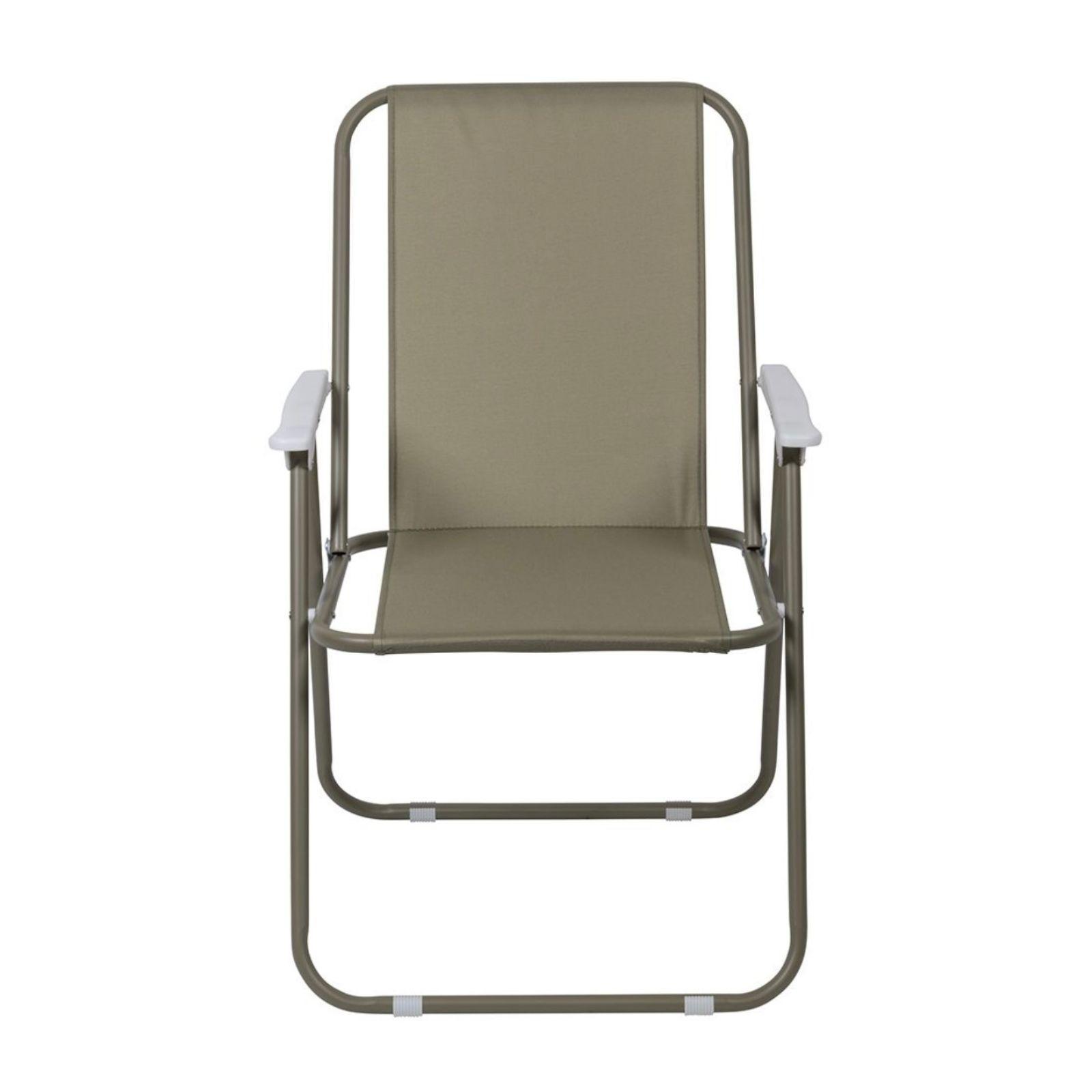 esté sedia relax richiudibile grigio chiaro - foto 2