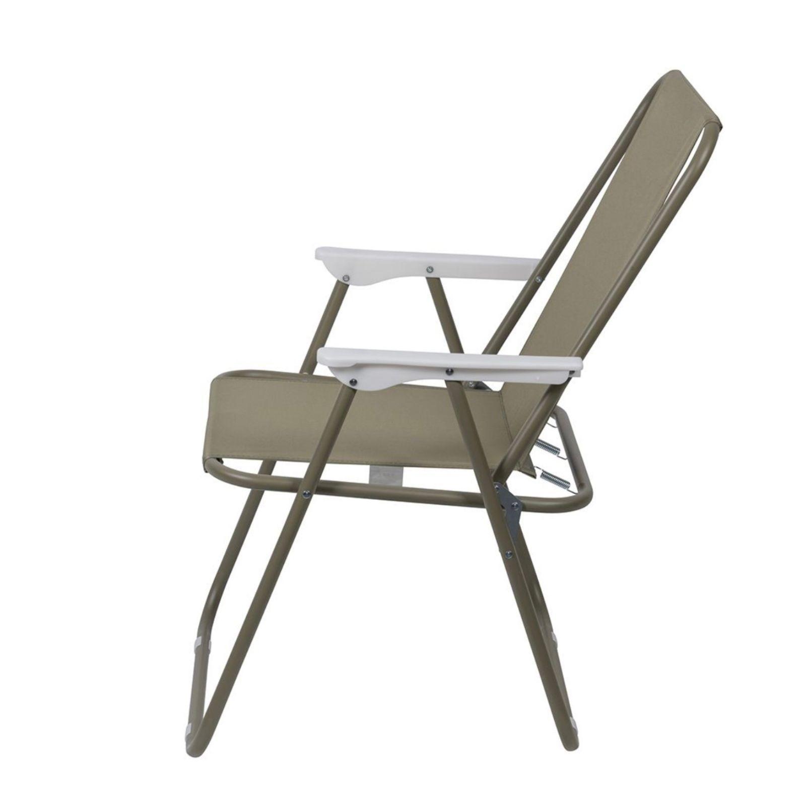 esté sedia relax richiudibile grigio chiaro - foto 3