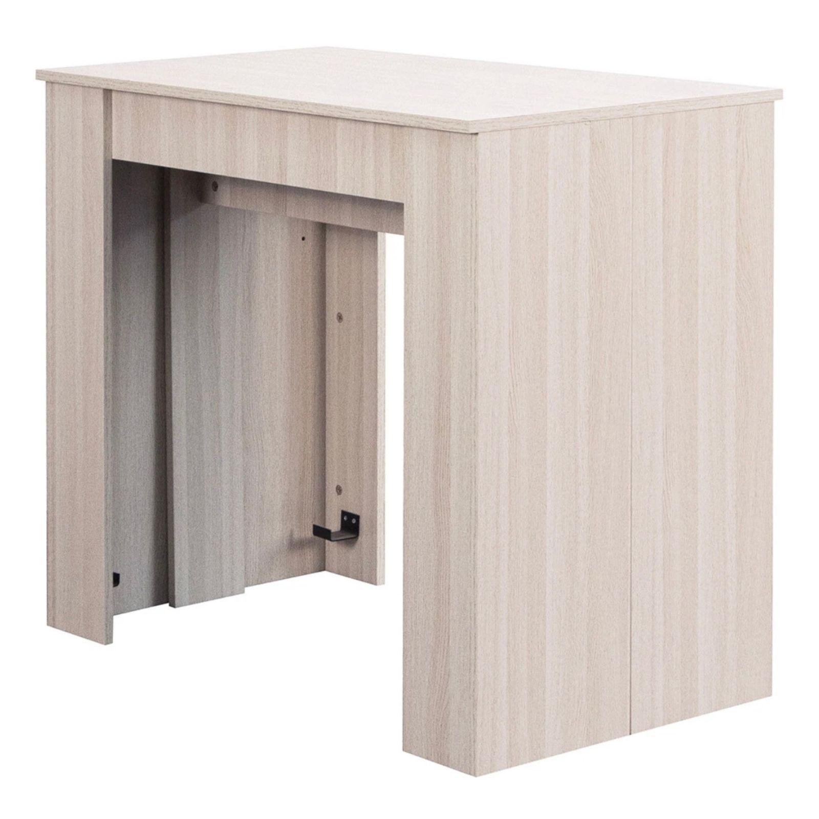 shally dogan consolle allungabile 102x60.5x25cm perla - foto 5