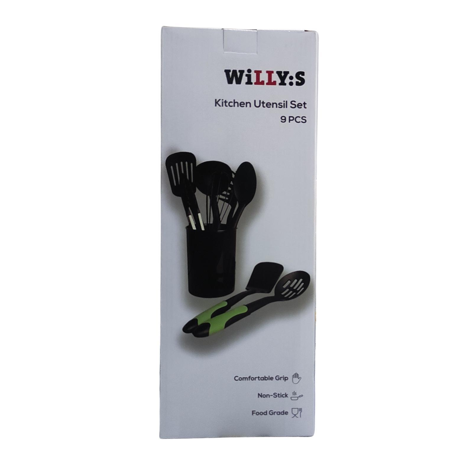  set da 9 utensili da cucina nero - foto 1