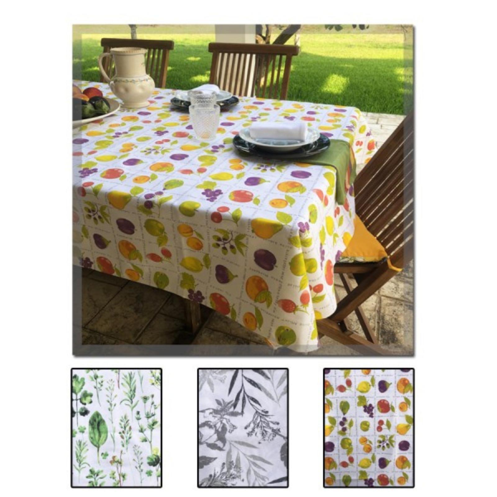 mastro bianco mastro bianco tovaglia plastificata per 12 persone 120x220cm (colore e fantasia in base a giacenza) - foto 1 Tovaglia plastificata Mastro Bianco 120x220cm per 12 persone