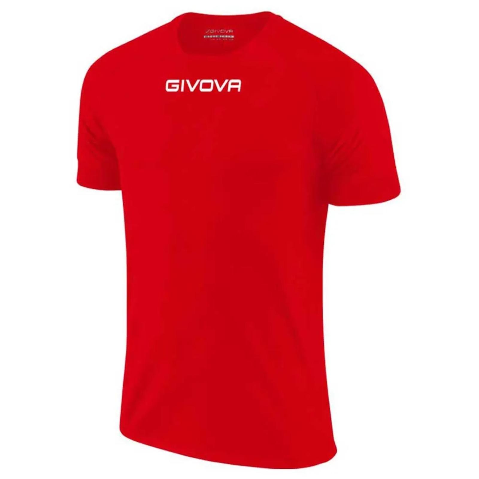 givova givova maglietta a maniche corte rosso - foto 1