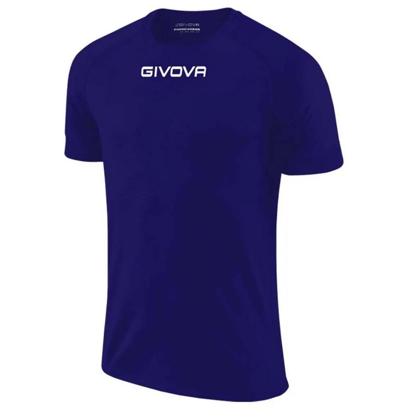 givova givova maglietta a maniche corte blu - foto 1