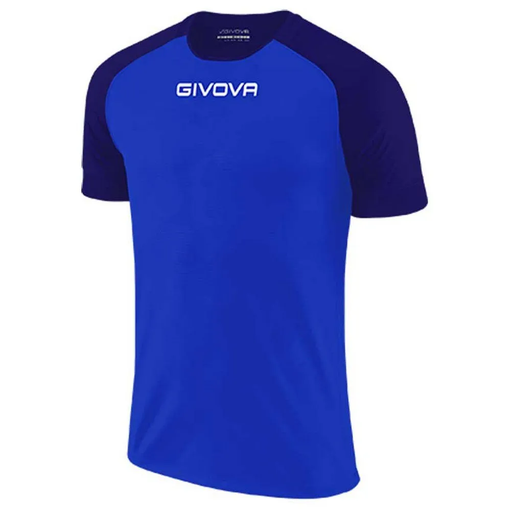 givova givova maglietta a maniche corte blu/azzurop - foto 1