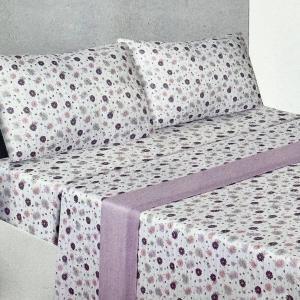 Completo letto matrimoniale microfibra (colore e fantasia spediti in base a giacenza)