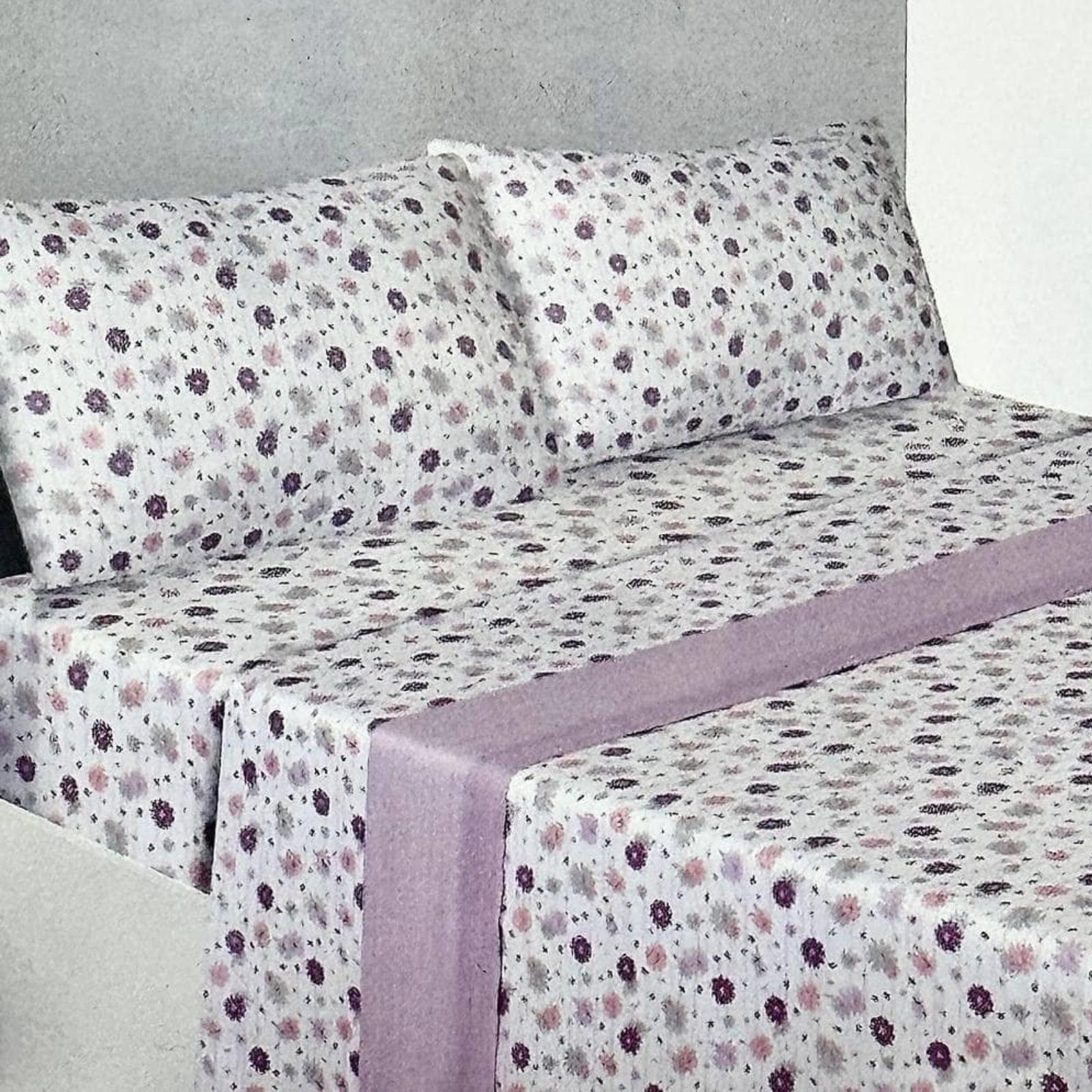 vivy victoria completo letto matrimoniale microfibra (colore e fantasia spediti in base a giacenza) - foto 1