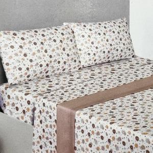 Completo letto matrimoniale microfibra (colore e fantasia spediti in base a giacenza)