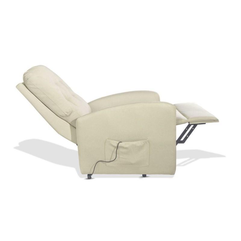 poltrona alzapersona motorizzata tessuto beige / prezzo originale : 849.99€ - foto 3