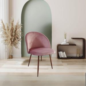 Sedia despina in tessuto rosa / prezzo originale : 103.99€