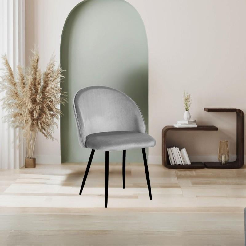  sedia despina in tessuto grigio / prezzo originale : 103.99€ - foto 1