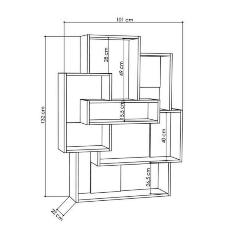 libreria barce rovere / prezzo originale : 148.00€ - foto 3