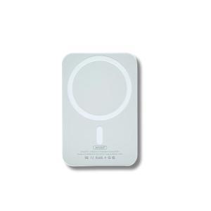 Mini power bank di ricarica wireless 6000mah con aspirazione magnetica usb type-c