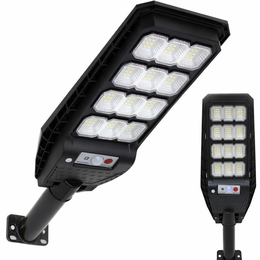  lampione / faro solare led 400w da esterno con sensore crepuscolare - foto 3
