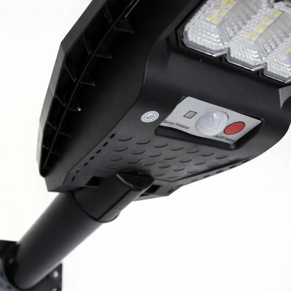  lampione / faro solare led 400w da esterno con sensore crepuscolare - foto 4