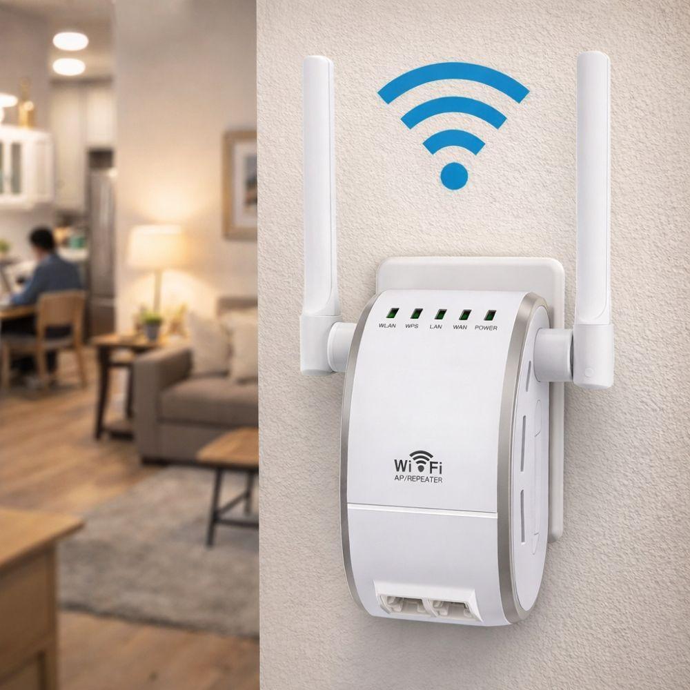  ripetitore wi-fi wireless ad alta potenza con doppia antenna - foto 5