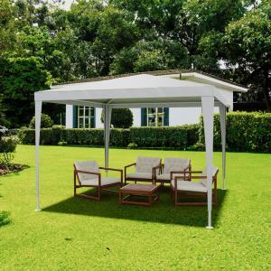 Gazebo 3x3m grigio