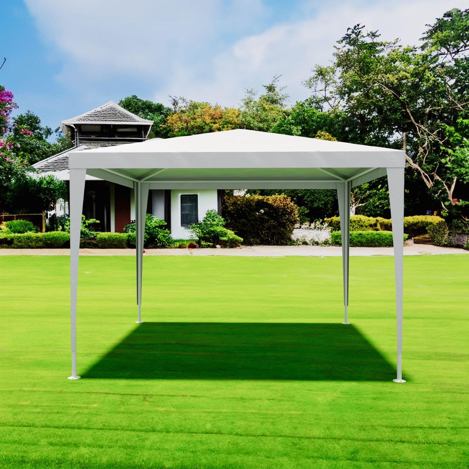  gazebo 3x3m grigio - foto 2