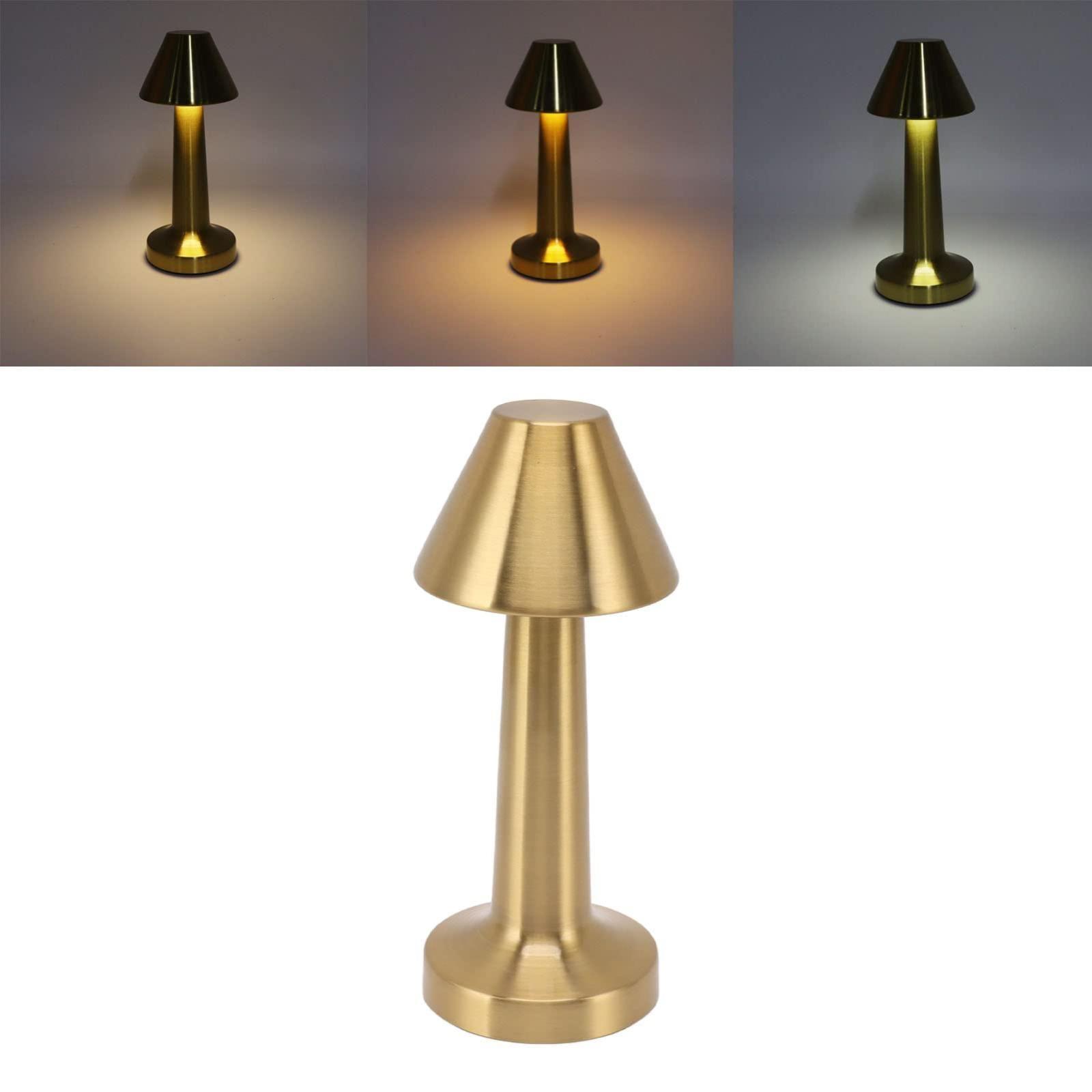 mastro bianco lampada touch a led eclipse oro - foto 1