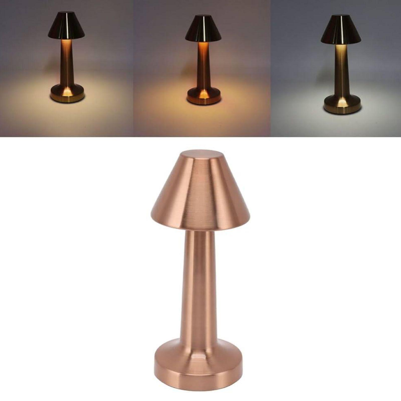 mastro bianco lampada touch a led eclipse bronzo - foto 1