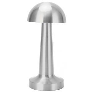 Lampada touch a led aurora argento