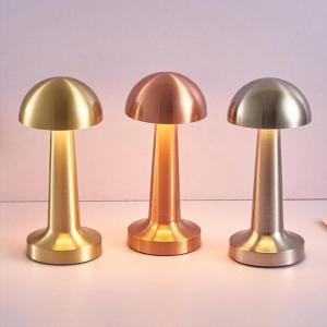 Lampada touch a led aurora argento