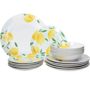 Set 18 piatti a fantasia  (fantasia spedita in base a g...