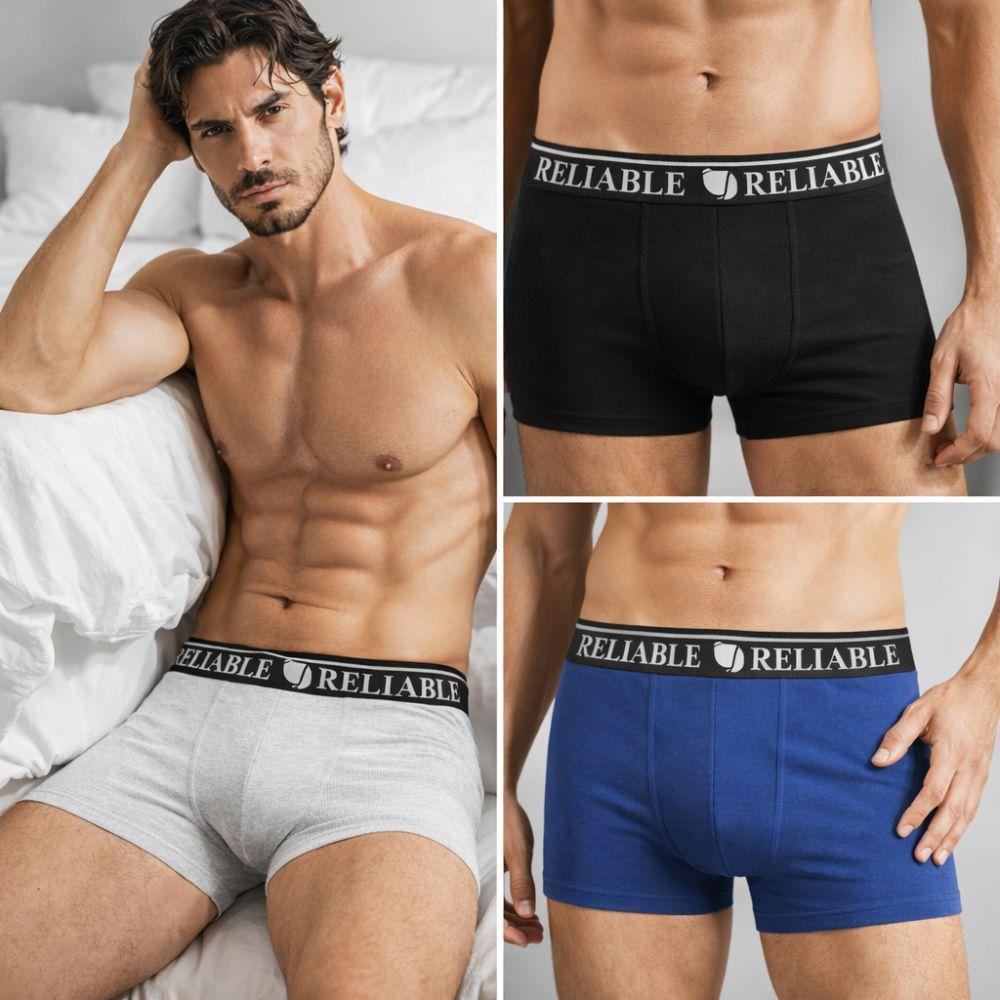 reliable underwear set boxer uomo – 6 paia fantasia e colori - foto 4