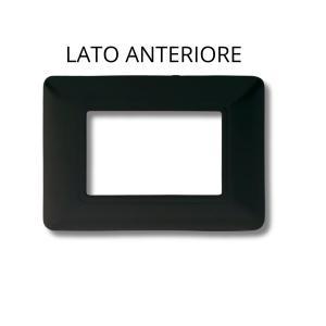 Placca di plastica 3p nera