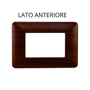 Placca di plastica 3p radica