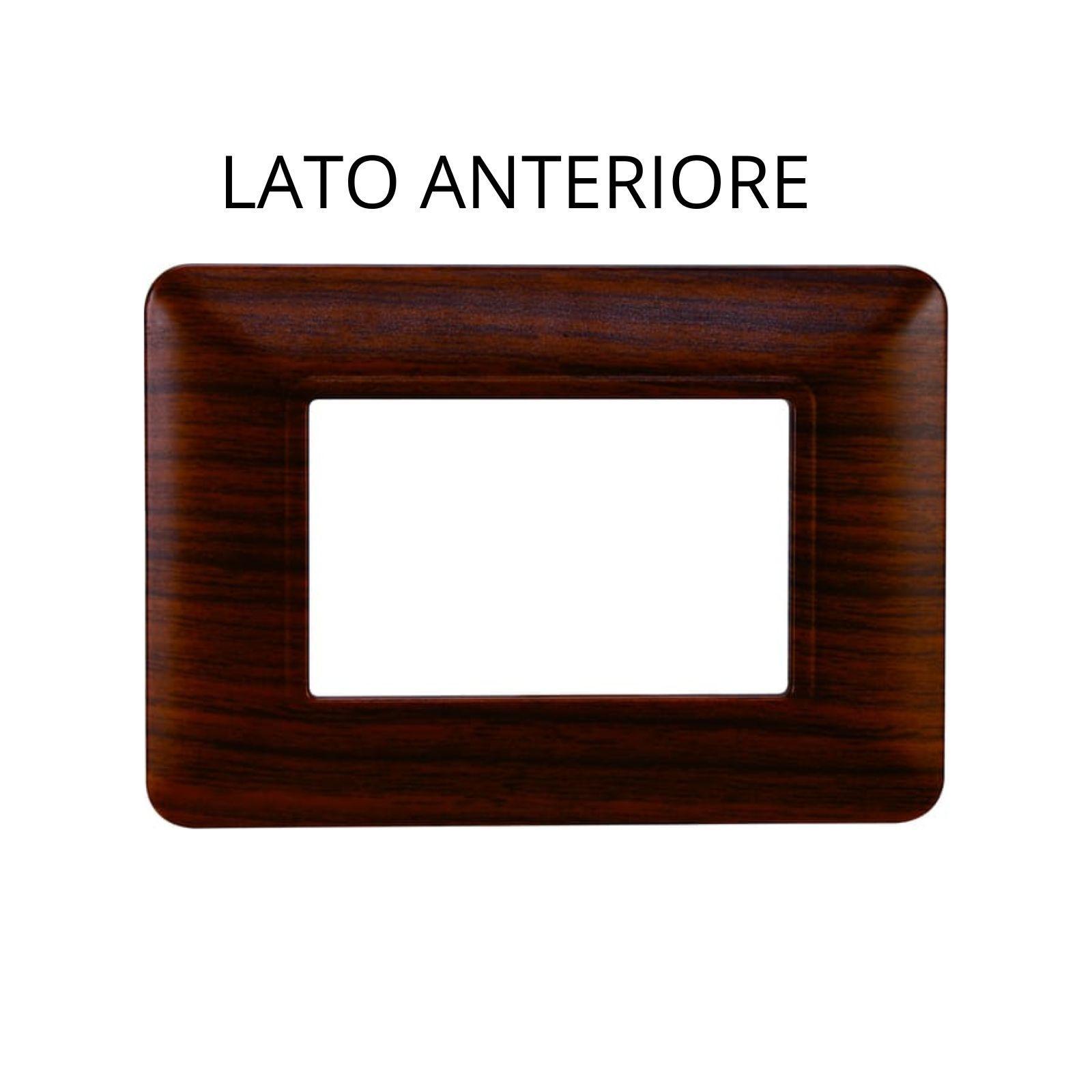 ettroit placca di plastica 3p radica - foto 1