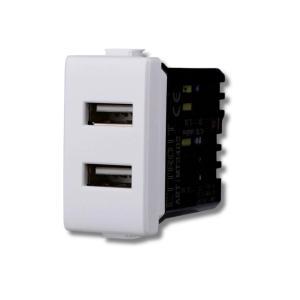 Presa usb 2 posti 2.1amh