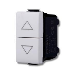 Pulsante doppio 1p+1p 16a