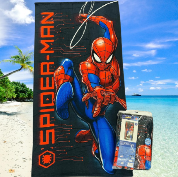 disney telo mare spiderman/uomo ragno- 70 x 140 cm - foto 1
